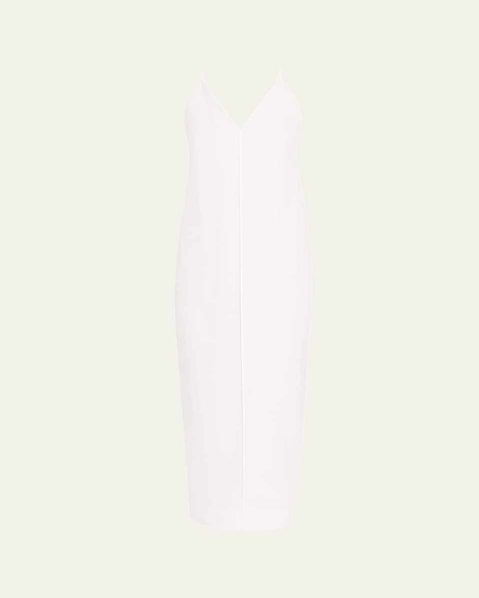 Tulula V-Neck Silk Slipdress